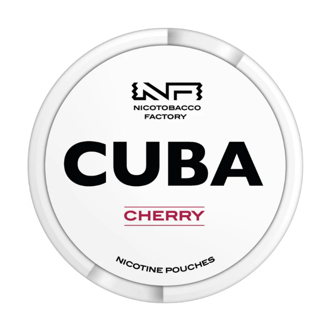 CUBA WHITE Cherry 16mg - Pouchdaddy